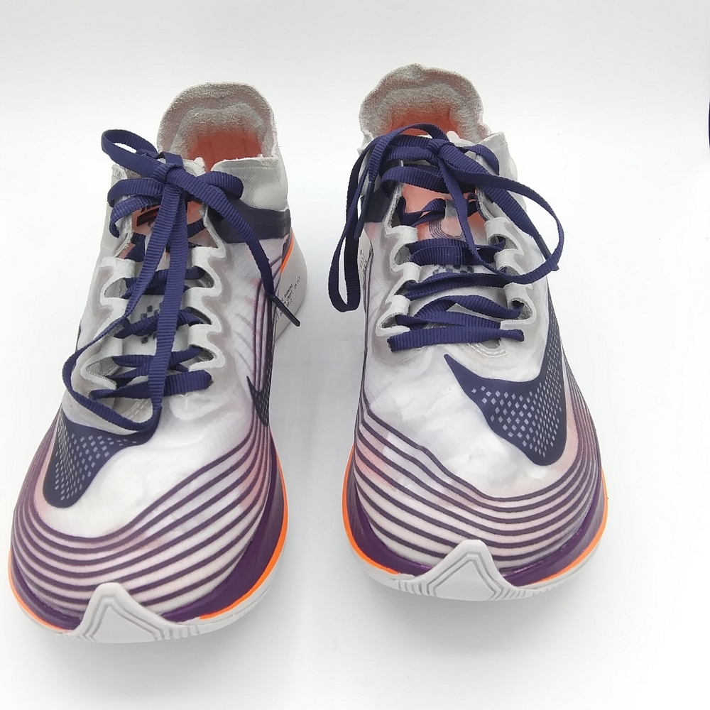 NIKE translucent Zoom Fly SP lightweight women’s sneakers Size 4.5 - Picture 7 of 9